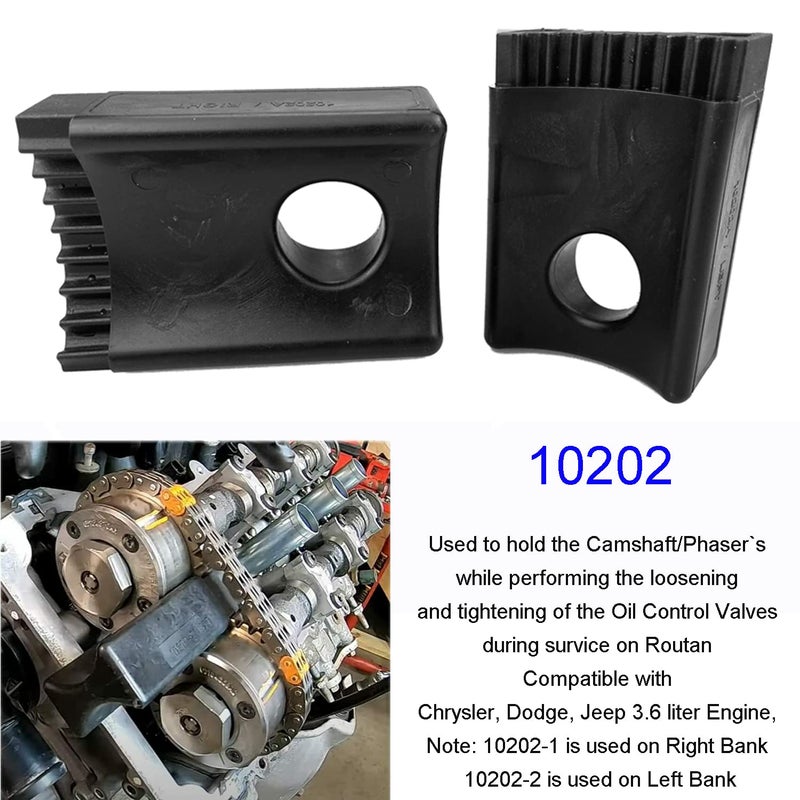 Bestong Camshaft Phaser Timing Chain Tools Compatible with VW Chrysler Dodge Jeep 3.6L 10200A, 10202, 10369A - Image 4